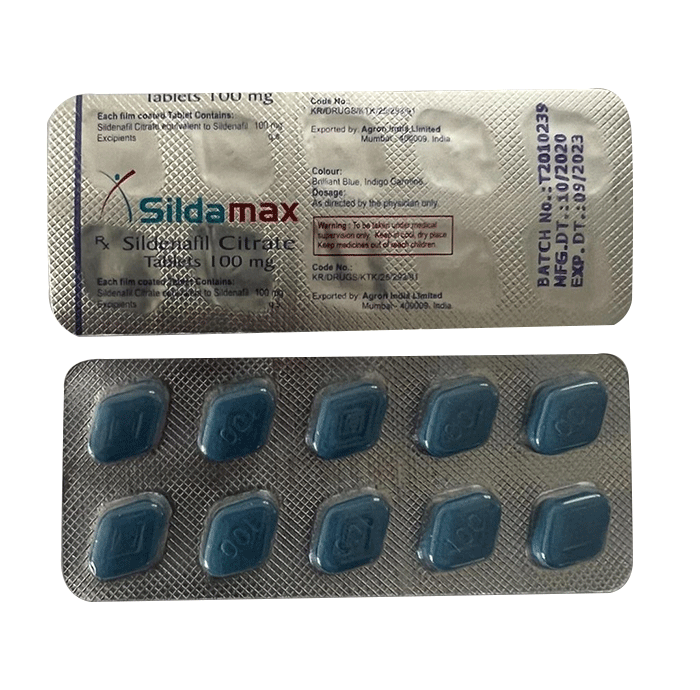 Sildamax tablets 100mg